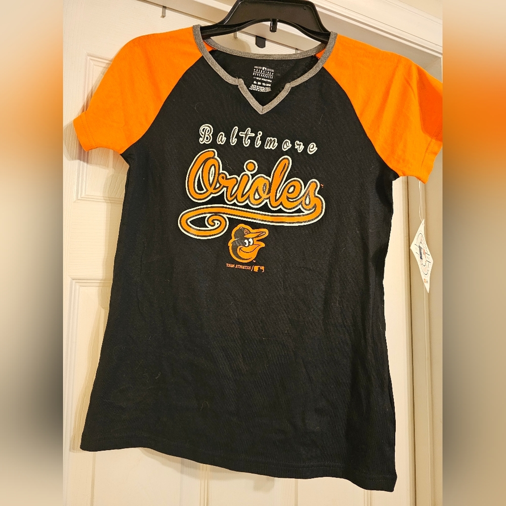 NWT Baltimore Orioles t-shirt. Size:XL 14/16. - Picture 2 of 7